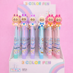 Lápiz La Bubu de 3 Colores 4 Modelos kawaii