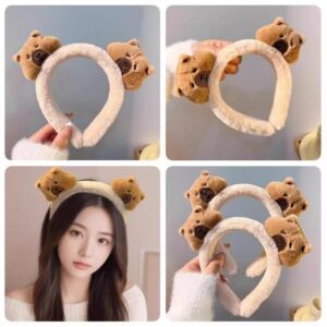 Diadema con Orejas de Capybara 🧡 - Imagen 3