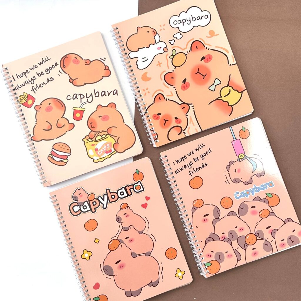 Cuaderno Universitario diseño de Capybara