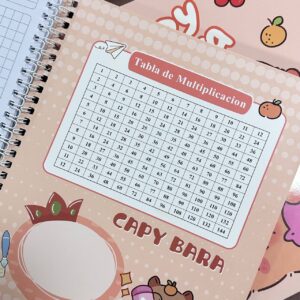 Cuaderno Universitario diseño de Capybara - Imagen 4