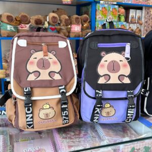 Mochila con Broches Capybara 🧡 - Imagen 4
