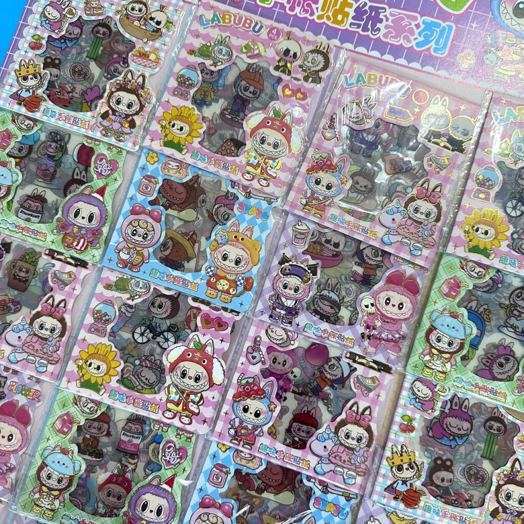 Stickers La Bubu Rouss 20PCS 🧡