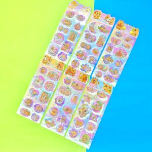 Tira de Stickers Capybara con Relieve | 6 Modelos Surtidos - Imagen 4
