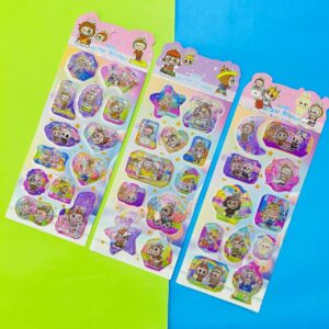 Tira de Stickers La Bubu con Relieve | 6 Modelos Surtidos - Imagen 3