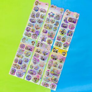 Tira de Stickers La Bubu con Relieve | 6 Modelos Surtidos - Imagen 4