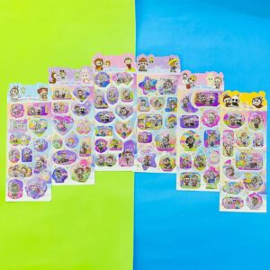 Tira de Stickers La Bubu con Relieve | 6 Modelos Surtidos - Imagen 5