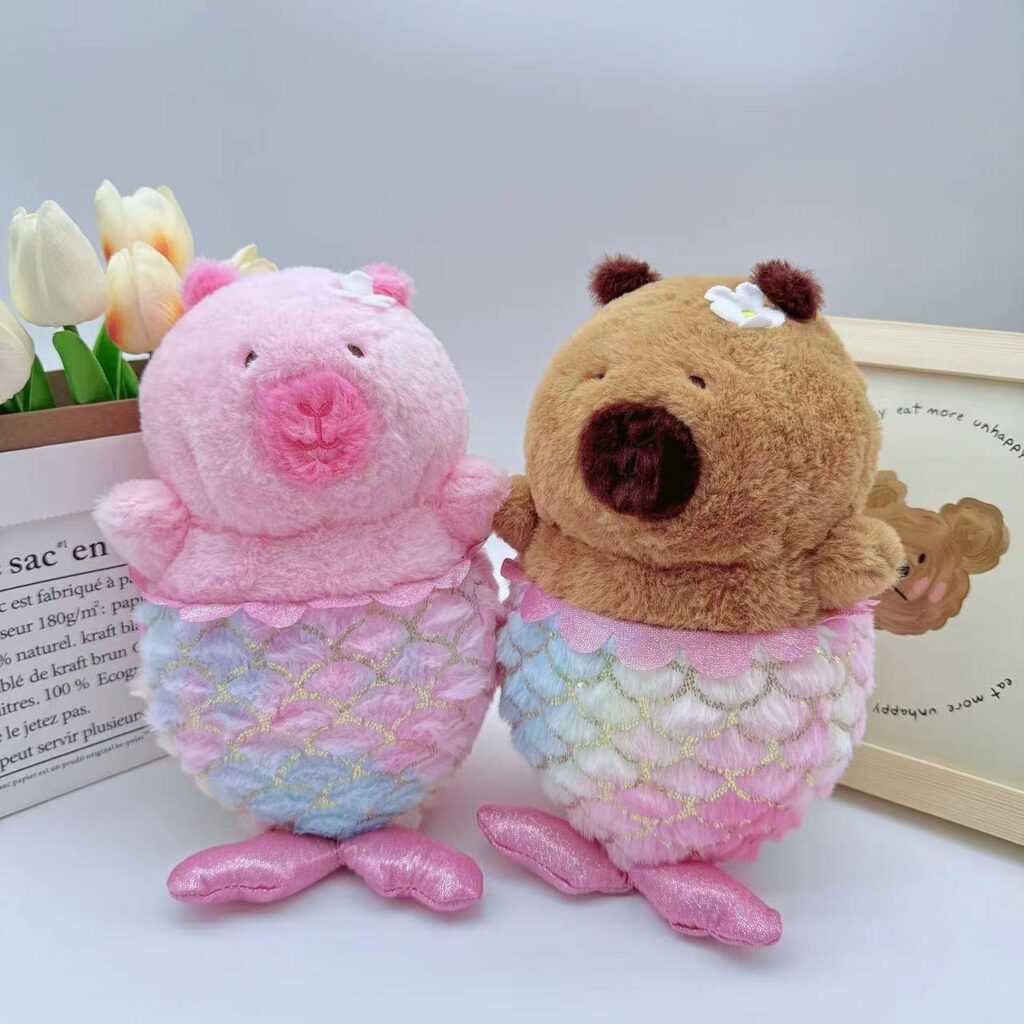 Peluche Capybara Sirenita ✨