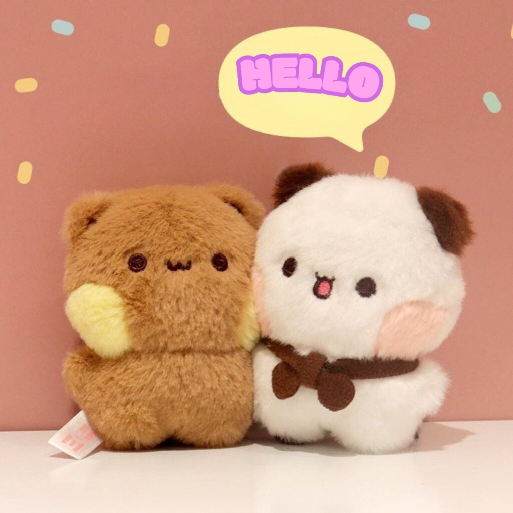 Llavero de Peluche Bubu y Dudu 🐻