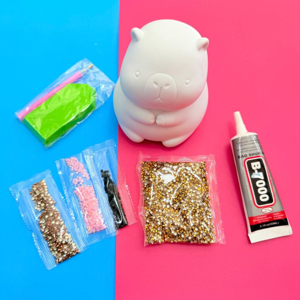 Alcancía con Pintura de Diamante Capybara 🎨💎