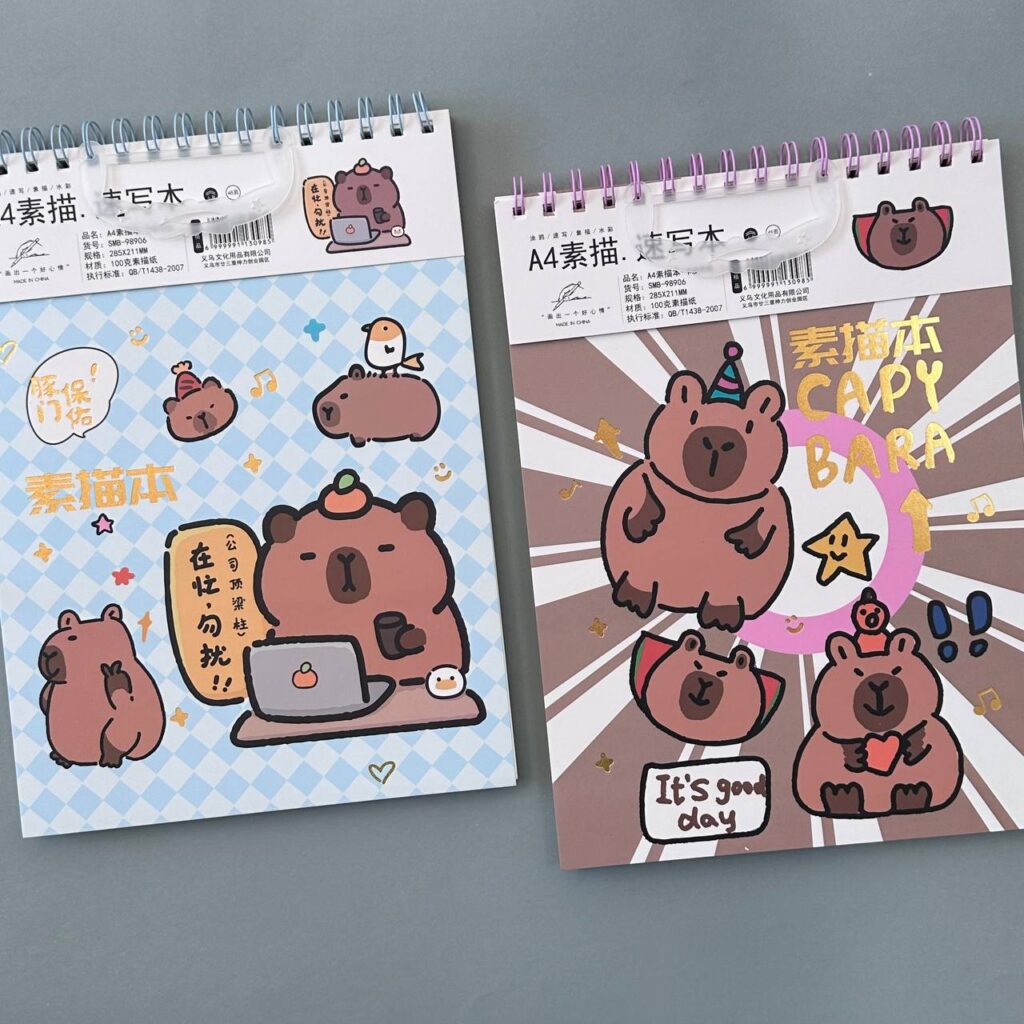 Croqueras A4 Capybara 🐾