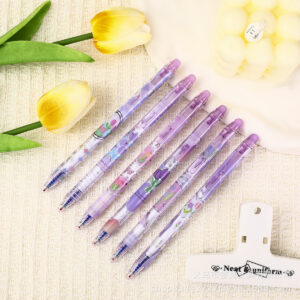 Set de 6 Lápices de Tinta Gel Borrable Tulipán | Diseño Único - Imagen 3