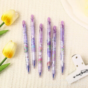 Set de 6 Lápices de Tinta Gel Borrable Tulipán | Diseño Único - Imagen 4