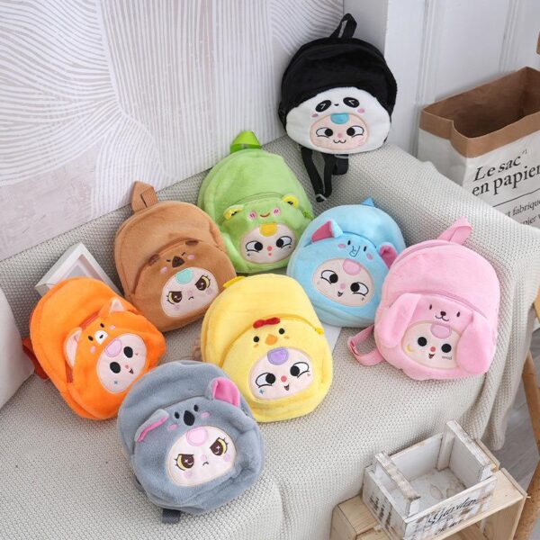 🎒 Mochila de Felpa Baby Three 🐻✨
