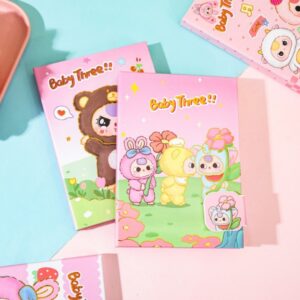 📒 Libreta con Broche Baby Three 🐻✨