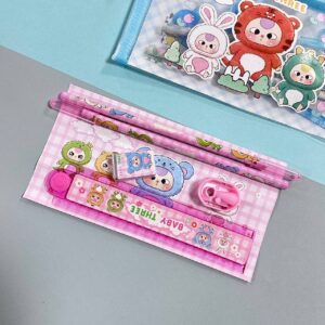 ✏️ Set Papelería Baby Three 5 Piezas