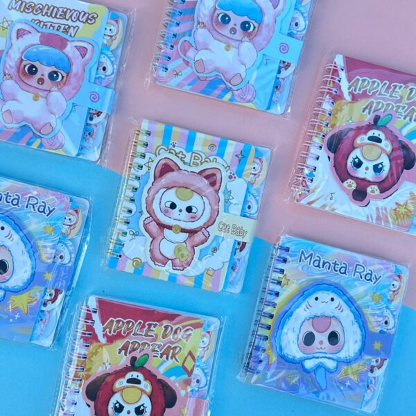 📒 Mini Libreta Baby Three 🐻🌈 - Imagen 3