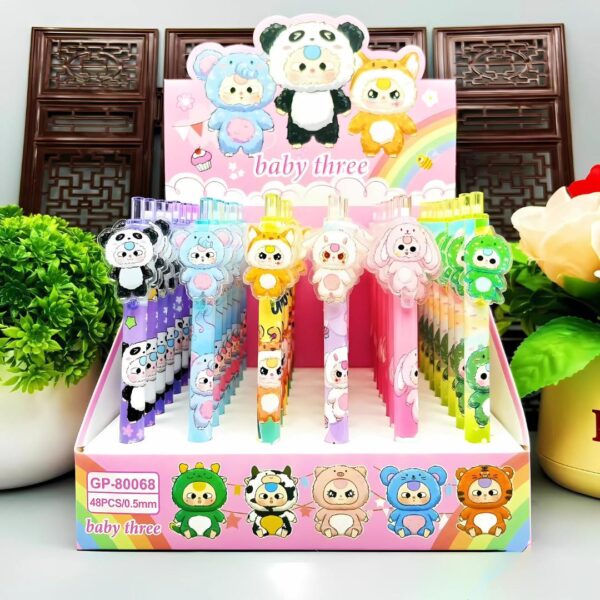 Lápiz de Tinta Gel Diseño Baby Three 🐻✨ - Imagen 2
