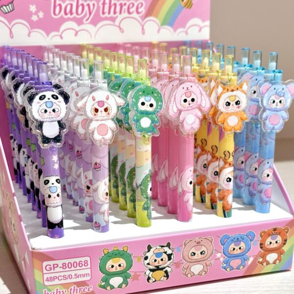 Lápiz de Tinta Gel Diseño Baby Three 🐻✨