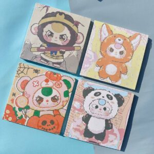 🖼️ Pintura al Óleo Baby Three 🐻✨
