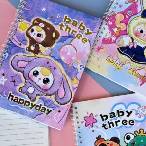📘 Libreta Grande Lineal Baby Three ✨