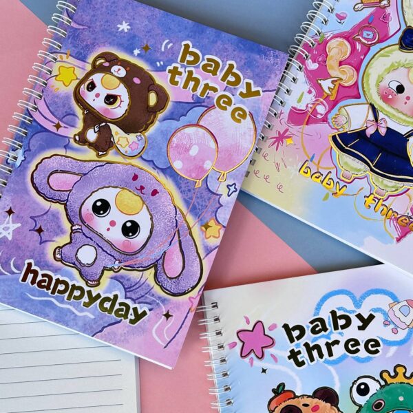 📘 Libreta Grande Lineal Baby Three ✨ - Imagen 2