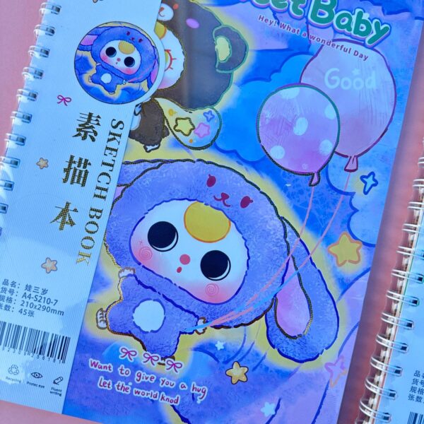 📓 Croquera para Pintar Baby Three 🐻🖌️ - Imagen 2
