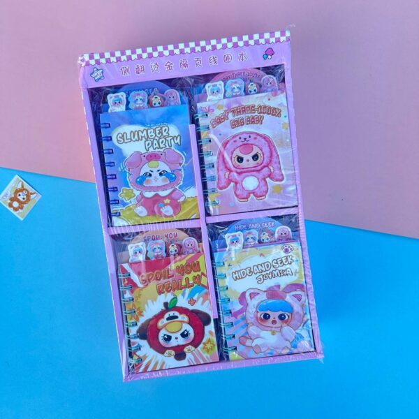 📒 Mini Libreta con Guiador Baby Three ✨