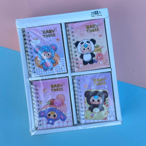 📘 Mini Libreta Argollada Baby Three