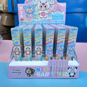 🎁 Lápiz Caja Sorpresa Baby Three 🐻✨