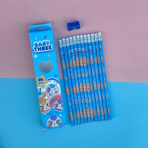 Caja de Lápices 12PCS Baby Three ✏️