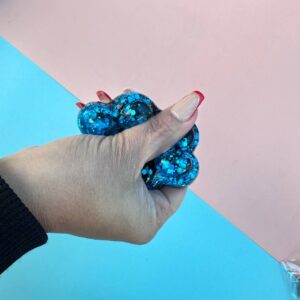 🖤 Squishy Patita de Gato Transparente Negro 🐾