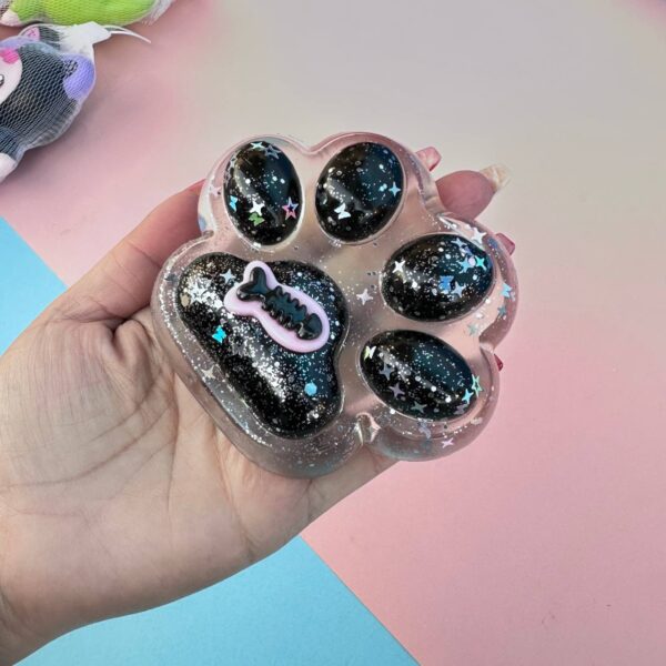 🧸 Squishy Patita de Gato Transparente 10 cm 💖 - Imagen 3