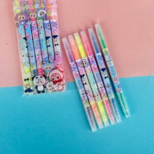 🖍️ Destacador Doble Punta 6PCS Baby Three