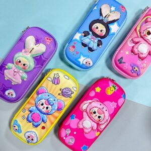 🎒 Estuche con Relieve Baby Three ✨