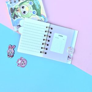 📒 Mini Libreta con Separadores Baby Three 🐻