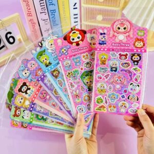 🌈 Stickers Holográficos Baby Three 🪄