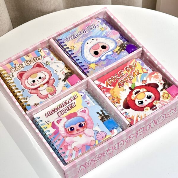 Libreta con Candado Baby Three 🐻🔐 - Imagen 2