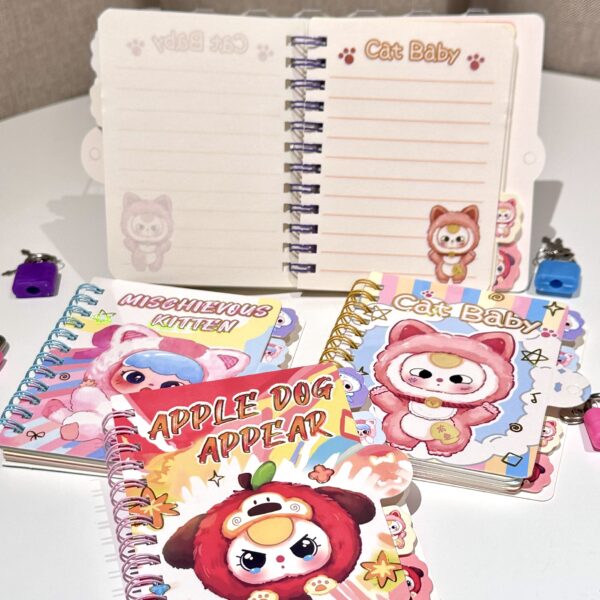 Libreta con Candado Baby Three 🐻🔐 - Imagen 3