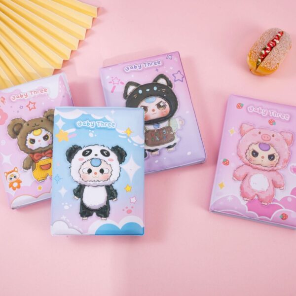 📘 Libreta Acolchada Baby Three 🐻✨