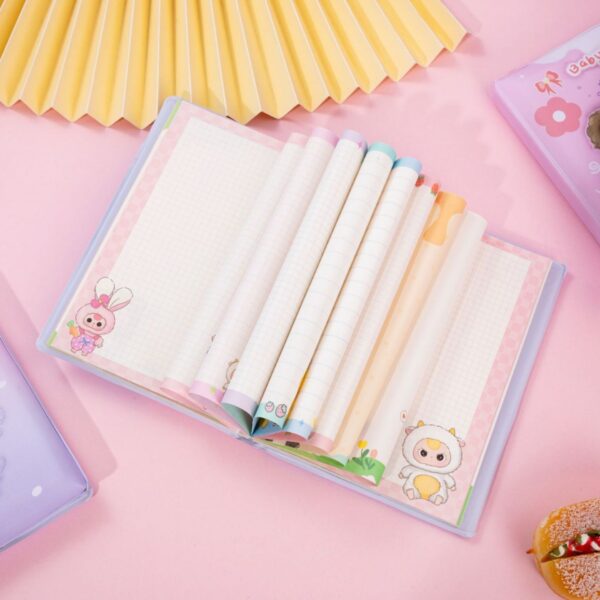 📘 Libreta Acolchada Baby Three 🐻✨ - Imagen 3