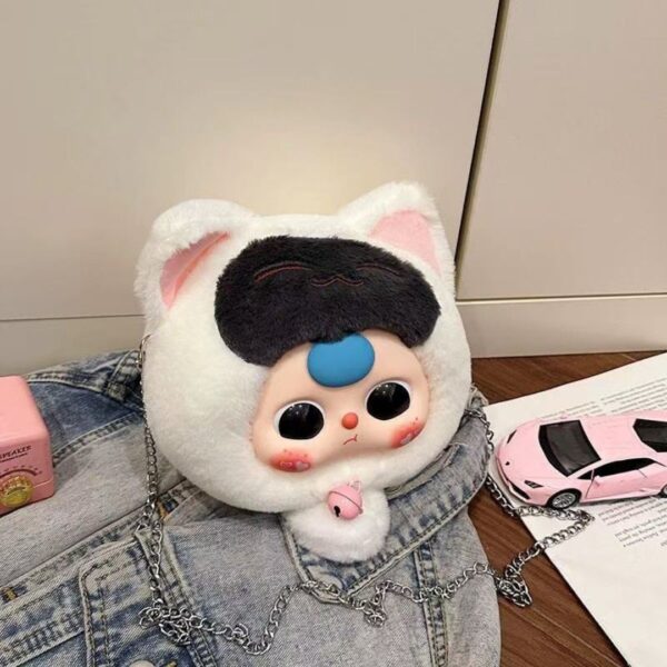👜 Cartera Felpa Baby Three Cabeza 3D – Suave y Adorable 🌟 - Imagen 4