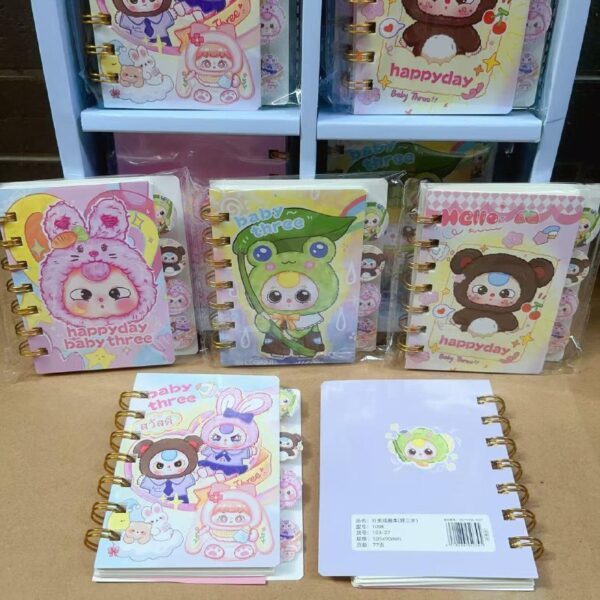 Mini Libreta con Separadores Baby Three 🐻📑 - Imagen 2