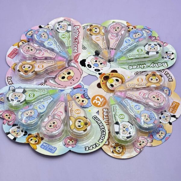 🖍️ Set Corrector 4PCS Baby Three 🐻💖