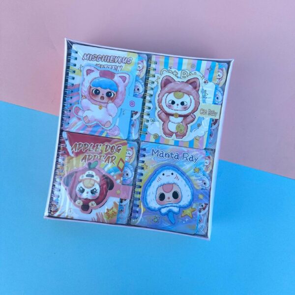 📒 Mini Libreta Baby Three 🐻🌈