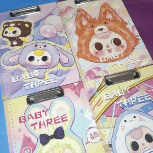 Tabla Sujeta Papel Baby Three A4 ✨