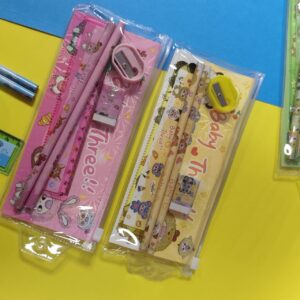 Set de Papelería Baby Three 5PCS en Estuche 🐻🖊️