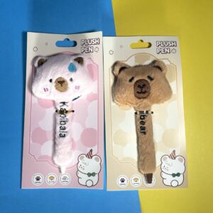 ✏️ Lápiz de Tinta Gel con Cabeza Kawaii – ¡Escritura divertida y con estilo! 🐾💙 - Imagen 7