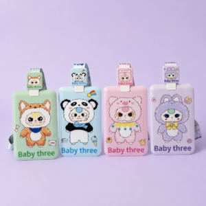 Credencial Baby Three con Cuerda 🩵