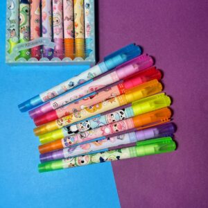 🖍️✨ Set de 8 Destacadores Baby Three – ¡Colores que inspiran! 🌈