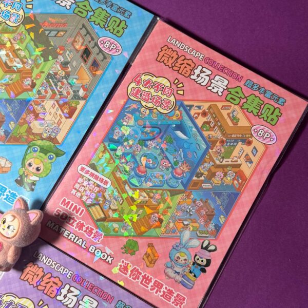 Libreta de Stickers para Vestir Baby Three | Modelos Surtidos 👗✨ - Imagen 4